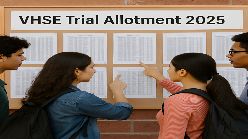 VHSE Trial Allotment Result 2025 to be published on May 24th 2025