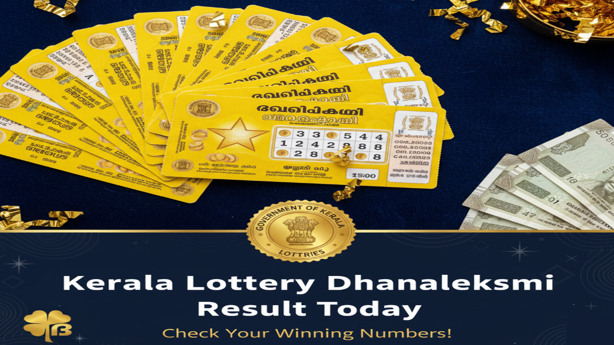 Kerala Dhanlakshmi Lottery Result Today LIVE From 3 PM...