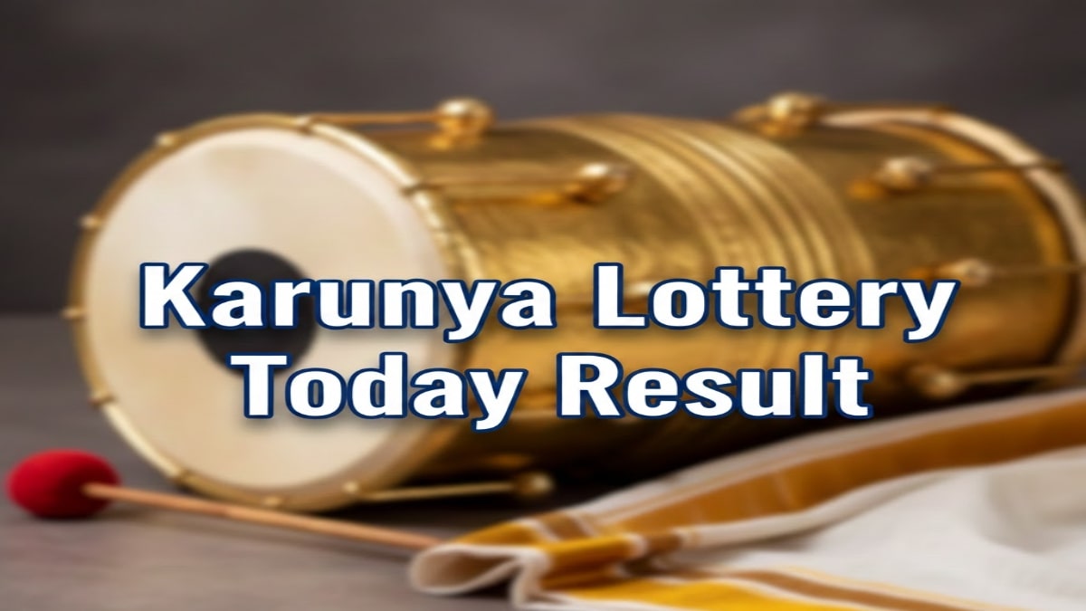 Karunya Lottery Result Today First Prize Rs. 1 Crore Announced Check Result Now
