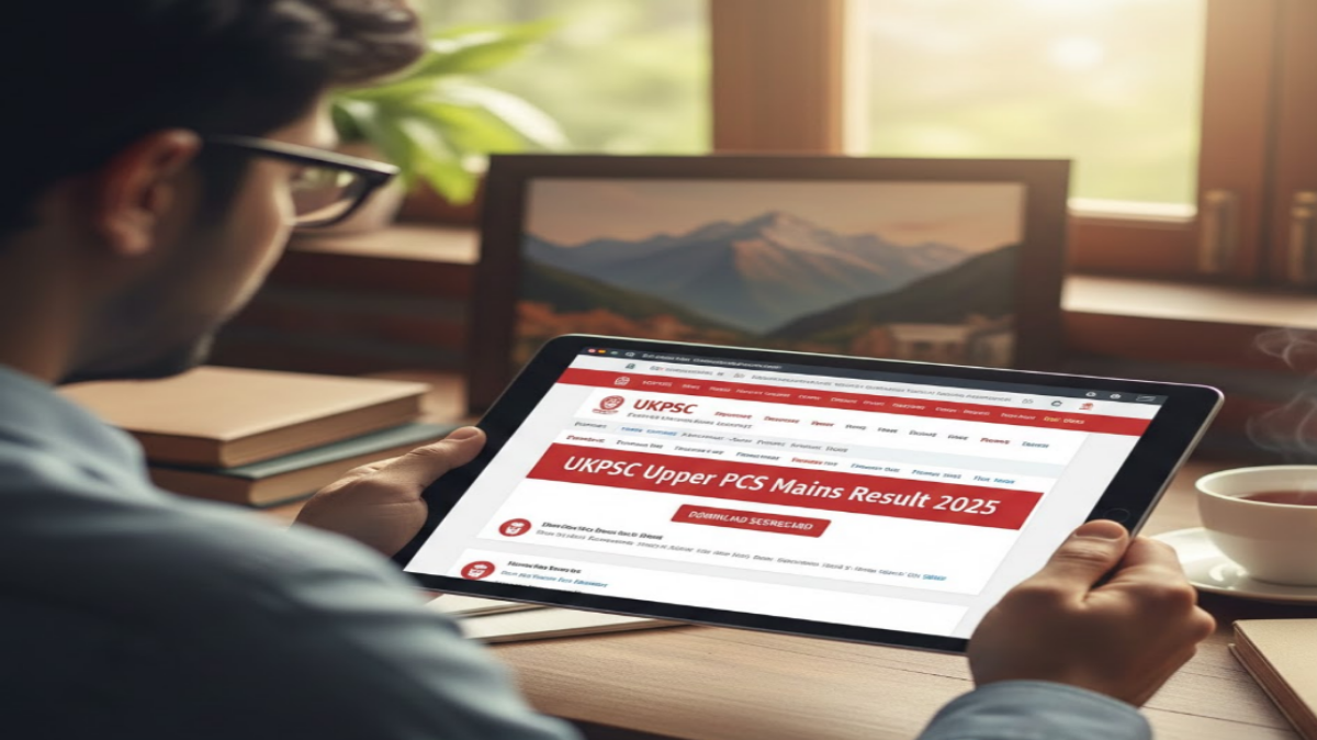 UKPSC Upper PCS Mains Result 2025 OUT - Download Scorecard @ psc.uk.gov.in