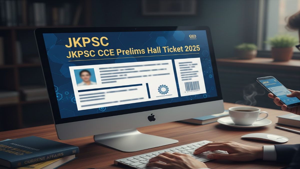 JKPSC CCE Prelims Hall Ticket 2025 OUT