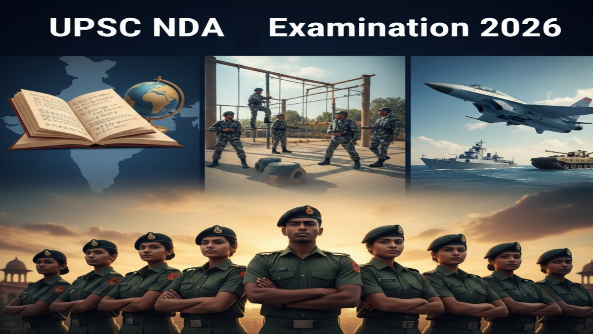 UPSC NDA NA (I) Exam Notification 2026 Apply Online for 394 Posts