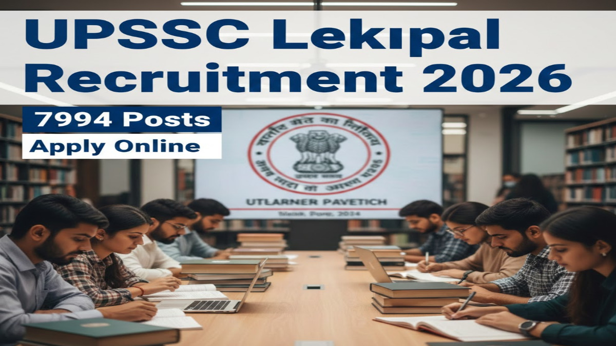UPSSSC Lekhpal Recruitment 2026: Notification Released for 7,994 Posts; Apply Online from Dec 29
